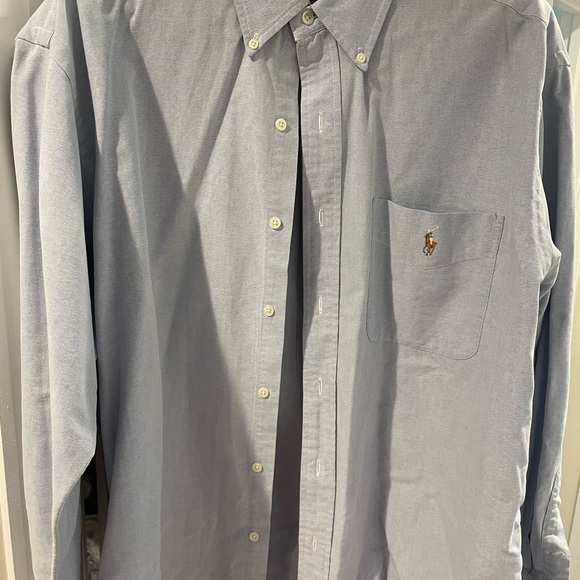 Polo by Ralph Lauren Men's Blue Shirt - Picture 7 of 8